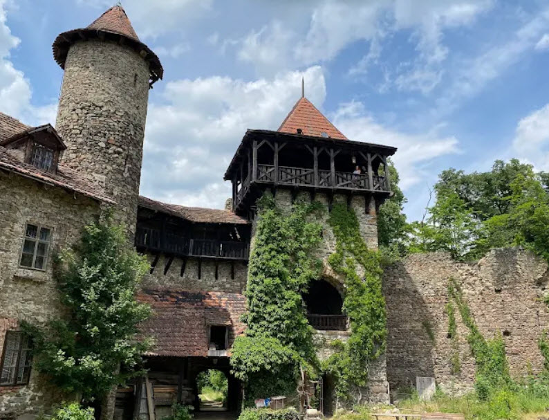 New Castle near Blansko, Czech Republic (Czechia)
